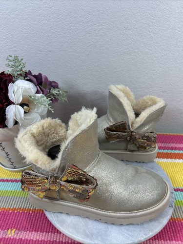 Ugg mini sequin bow ankle - ugg,