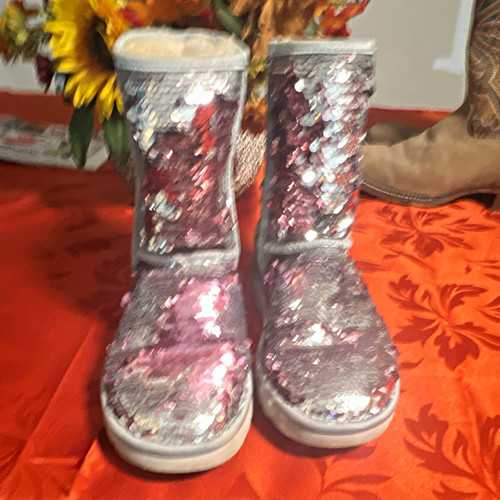 Ugg womens silver - womens, sequin